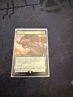 Power Fist (Extended Art) Universes Beyond: Fallout Regular Non-FOIL MTG - Image 1