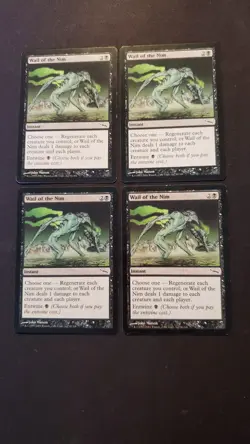 MTG Magic **WAIL OF THE NIM (x4)** Mirrodin, Playset, English, Lightly Played - Image 1