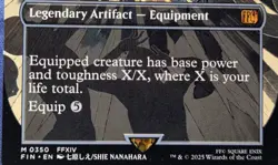 Aettir and Priwen | Final Fantasy (FIN) | Borderless NM | MTG Magic - Image 2