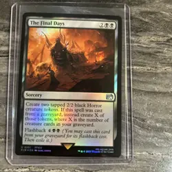 The Final Days NM Final Fantasy Foil Magic The Gathering Mtg 0101 - Image 1