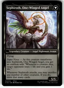 Sephiroth, Fabled SOLDIER M FINAL FANTASY 115 NM MTG - Image 2