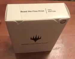 Magic the Gathering MTG Secret Lair Read the Fine Print FOIL EDITION - SEALED - Image 1