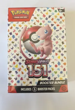 Pokemon TCG Scarlet and Violet 151 Booster Bundle New Sealed - Image 1