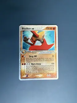 Pokemon TCG Blaziken EX Holo Ultra Rare Card Crystal Guardians Series 90/100 - Image 1
