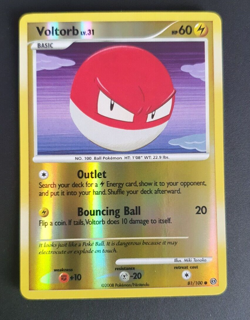 Pokemon Voltorb Reverse Holo 81/100 Stormfront Near Mint/Mint - Image 1