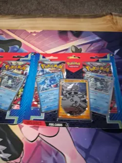 Pokemon 2-Pack Blister Promo [Palafin, Baxcalibur & Garganacl] Lot Of 2 - Image 2