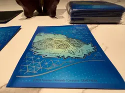 65 Count - Terapagos Stellar Crown ETB - Pokemon TCG Sleeves Open Box + Dividers - Image 2