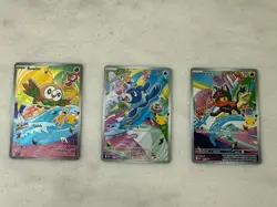 Pokemon 2026 First Partner Illustration Collection Series 1 Promos Set 43-45 NM - Image 1