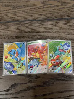 Pokemon TCG: First Partner Illustration Collection - Kanto Set - 037, 038, 039 - Image 1