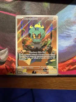 2025 Pokemon Mega Evolution Marshadow #146/132 Illustration Rare IR - NM - Image 1