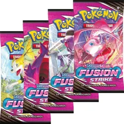 1x Fusion Strike Booster Pack Pokemon Sword & Shield Sealed - Image 1