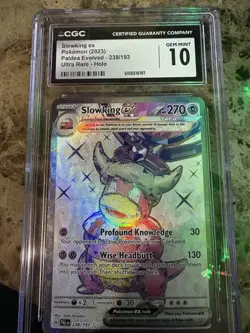 Pokemon TCG Slowking EX 238/193 Paldea Evolved Ultra Rare Holo - Image 1