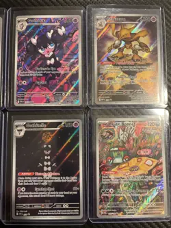 Pokemon TCG - Pinser, Kilowattrel, Gothorita, Alakazam & more! 8 IR Lot - Image 2