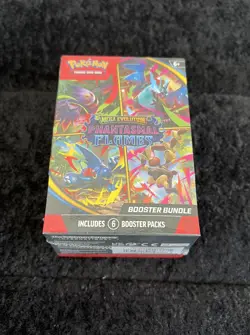 Pokemon TCG: Mega Evolution-Phantasmal Flames Booster Bundle FACTORY SEALED/NEW - Image 1