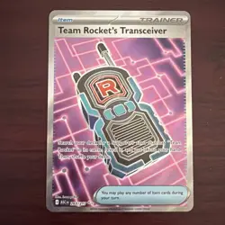 Team Rocket's Transceiver 263/217 Ultra Rare ME: Ascended Heroes Pokemon NM - Image 1