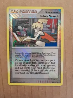 Pokemon Bebe's Search 79/111 Holo Crosshatch League Promo NM-Mint See Pictures - Image 1