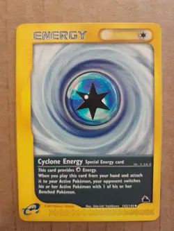 Pokemon Cyclone Energy 143/144 Skyridge e-Reader NM-MT See Pictures - Image 1