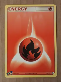 Pokemon Fire Energy 108/109 Ruby & Sapphire NM-Mint See Pictures - Image 1