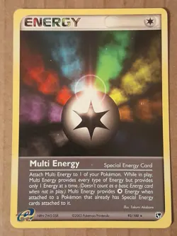 Pokemon Multi Energy 93/100 Sandstorm LP See Pictures - Image 1