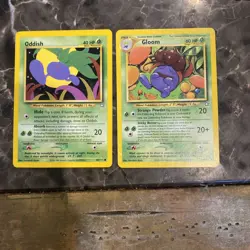 Pokemon TCG Gloom And Oddish Neo Genesis 36/111 68/111 - Image 1