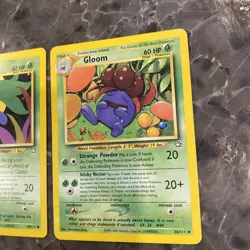 Pokemon TCG Gloom And Oddish Neo Genesis 36/111 68/111 - Image 2