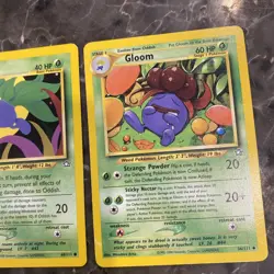 Pokemon TCG Gloom And Oddish Neo Genesis 36/111 68/111 - Image 3
