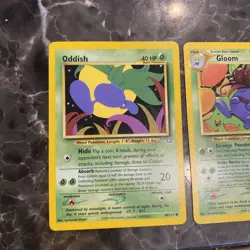 Pokemon TCG Gloom And Oddish Neo Genesis 36/111 68/111 - Image 4