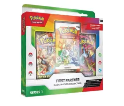 Pokemon TCG First Partner Illustration Collection Series 1 Box SEALED PREORDER! - Image 1
