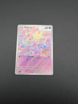 Milcery 152/142 SV Stellar Crown Illustration Rare Holo - Pokemon TCG - Image 2