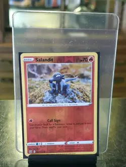 Salandit 027/163 Reverse Holo: Battle Styles Pokemon TCG - Image 1