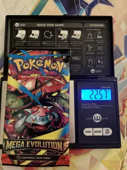 (HEAVY) 22.57g Pokemon TCG Mega Evolution Booster Pack (SEALED)✅ - Image 1