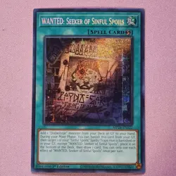 WANTED: Seeker of Sinful Spoils (RA03-EN074) - Secret Rare (NM) - Yugioh - Image 1