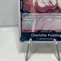 One Piece - Charlotte Pudding OP06-047 Rare - NM/M Condition - English - Image 5