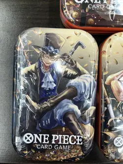 One Piece Tin Pack Set Vol. 2 Lot of 3 New Sealed English - Image 3