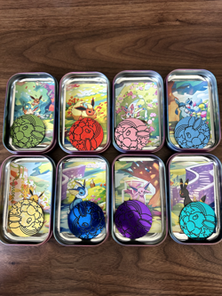 Eevolutions Mini Tin Set Pokemon Prismatic Evolutions TINS ONLY READ DESCRIPTION - Image 2