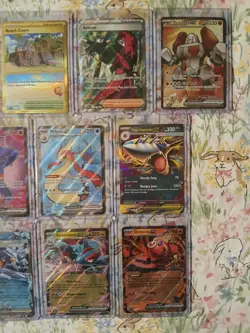 Pokemon TCG Ultra Rare Lot ×10 Gold, Full Art, FA Trainer, Mega, EX (LP) - Image 3