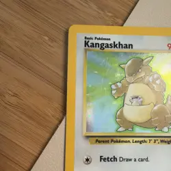 Pokemon TCG Kangaskhan Jungle 5/64 Holo Unlimited Holo Rare - LP/MP - Image 5