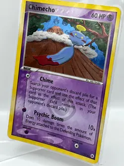 Chimecho 17/101 EX Hidden Legends Reverse Holo Stamped Rare Vintage Pokemon Card - Image 3