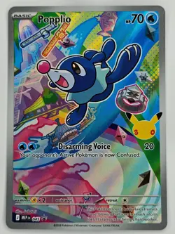 Pokemon Mega Evolution MEP 043 Rowlet 044 Litten 045 Popplio - Black Star Promo - Image 4