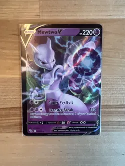 Mewtwo V 030/078 Pokemon GO Ultra Rare - Pokemon TCG - NM - Image 1
