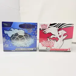 Pokemon Scarlet and Violet ETB x2 - Stellar Crown and White Flare - Factory Seal - Image 1