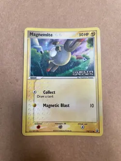 Pokemon TCG - Magnemite - 74/113 - EX Delta Species - Reverse Holo Stamped - Image 1