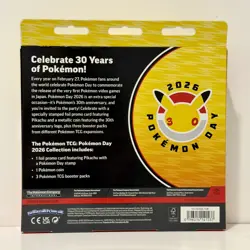 Pokemon TCG Pokemon Day 2026 Collection 30th anniversary - NEW - SEALED - Image 2