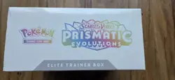 Prismatic Evolutions Elite Trainer Box Pokemon Sealed ETB with Slight Tear - Image 2