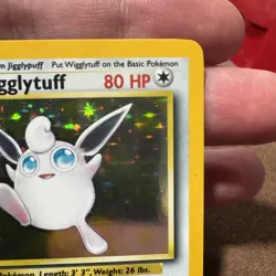 Pokemon Jungle Wigglytuff 16/64 Holo No Symbol Error - Image 4