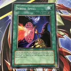 Serial Spell - RDS-EN037 - Rare - 1st Edition LP- Yugioh - Image 1