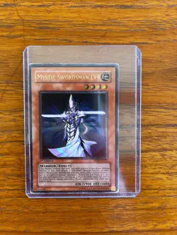 Yu-Gi-Oh! Mystic Swordsman Lv4 1st Edition Ultimate Rare - SOD-EN012 - Image 1