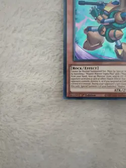 BPRO-EN004 Tellusion the Magnet Warrior Super Rare 1st Edition YuGiOh - Image 4