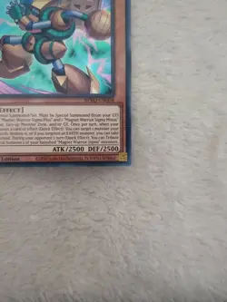 BPRO-EN004 Tellusion the Magnet Warrior Super Rare 1st Edition YuGiOh - Image 5