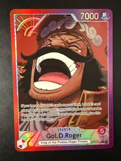 Gol D Roger OP13-003 Leader Alt Art - Carrying On His Will - One Piece TCG - Image 1